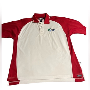 Pro Celebrity Fishing Polo Xl With Bass Catching Logo‎ Great For The Fisher